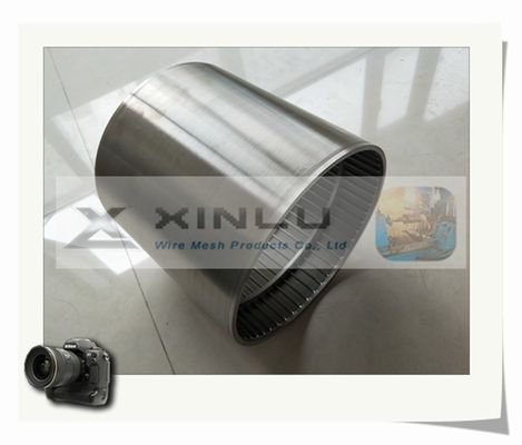 Tubo de la pantalla de alambre de la precisión V tubo soldado con autógena de acero inoxidable no magnético de 25 - de 300m m