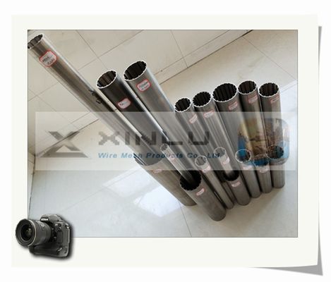 1 - 20 tubo filtrante de agua del tubo SS304 SS304L del filtro para pozos del agua de la pulgada DN