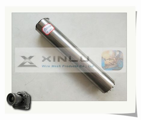 Tubo de acero ranurado continuo del moho anti de Johnson Wedge Wire Screen Pipe