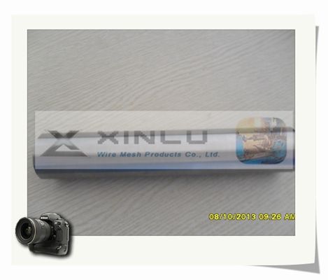 Tubo SS201 de la pantalla de alambre de la cuña del pozo de agua diámetro de 80m m - de 500m m