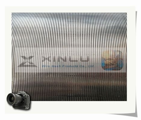 Tubo no de obstrucción de la pantalla de alambre de la cuña del control de la arena del tubo FOTI del filtro para pozos del agua