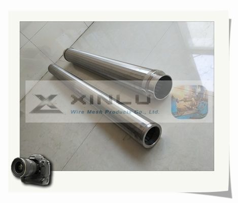 filtro anti Johnson Screen Pipe del motor de la corrosión del tubo del alambre de la cuña de 95m m