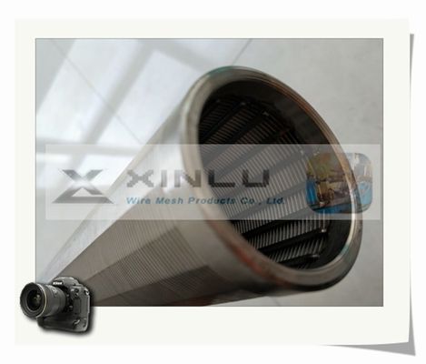 filtro anti Johnson Screen Pipe del motor de la corrosión del tubo del alambre de la cuña de 95m m
