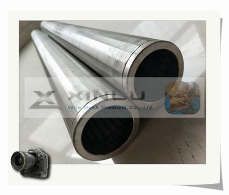 filtro anti Johnson Screen Pipe del motor de la corrosión del tubo del alambre de la cuña de 95m m