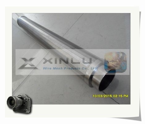 Tubo roscado de acero inoxidable de Johnson Rust Resistant Pipe SS321 316 para el filtro de la bomba