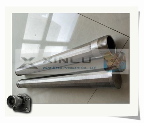 Tubo roscado de acero inoxidable de Johnson Rust Resistant Pipe SS321 316 para el filtro de la bomba