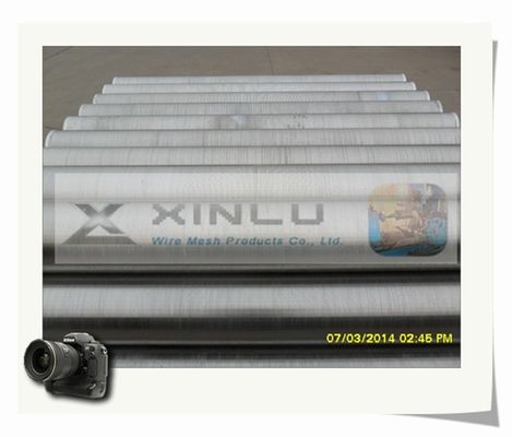 Tubo de acero inoxidable de la pantalla de la corrosión del agua del filtro para pozos del agua subterránea anti del tubo