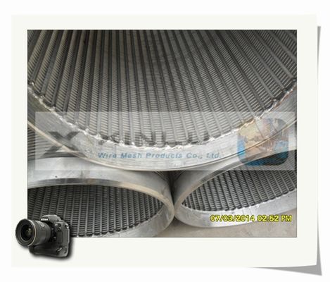 Tubo de acero inoxidable de la pantalla de la corrosión del agua del filtro para pozos del agua subterránea anti del tubo