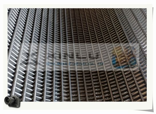 La arena de desecación del filtro de pantalla de alambre de la cuña controla la malla de alambre 9-5/8 de V”