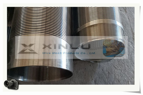 DN tubo de Johnson Non Clogging Oil Filter del tubo de la pantalla de alambre de 29 - de 600m m V