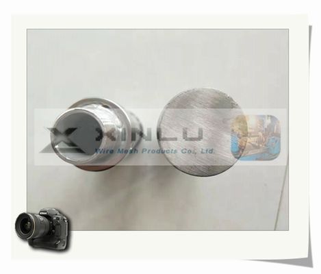 ranura inoxidable G3/4&quot; de la pantalla de alambre de acero del diámetro 316L de 38m m 0.15m m varón roscado