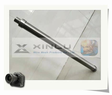 el tubo SS 316L de la pantalla de alambre del diámetro V de 60m m acuña el tubo de la pantalla de alambre
