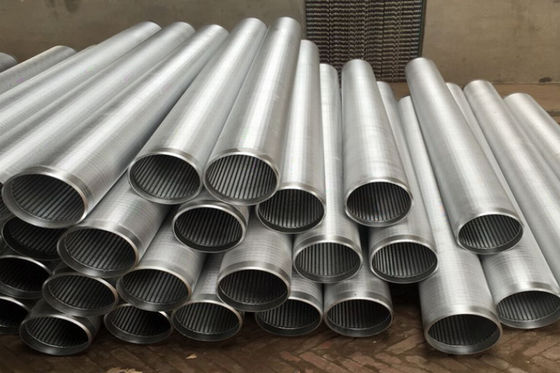 6&quot; alambre anti del moho envolvió el tubo bien geotérmico ranurado las pantallas los 20ft de largo