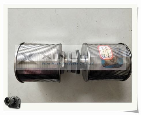 El filtro de agua del alambre de la cuña de Hastelloy equipa con inyector a la cabeza grande Johnson For Filter Resin
