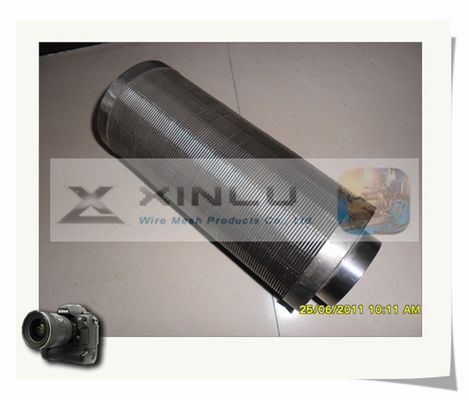 El filtro de agua SS304 equipa con inyector la boca del alambre de la cuña del tamiz de O.D 57m m