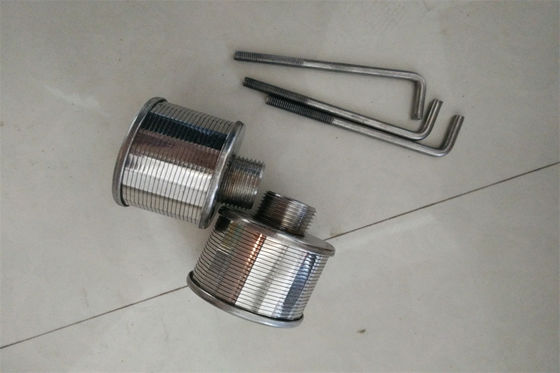SS316L Johnson Water Filter Nozzles 2&quot; boca del tamiz de la longitud del DN 2-1/8”