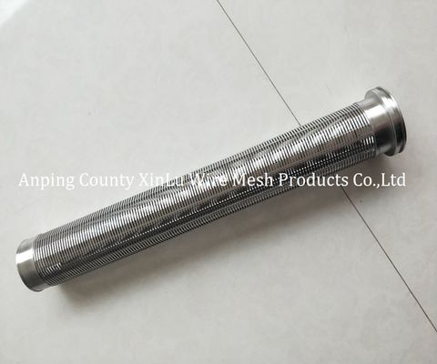 Diámetro industrial del grueso 50m m de Mesh Stainless Steel Screen Tube 5m m del filtro