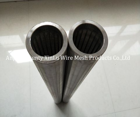 Diámetro industrial del grueso 50m m de Mesh Stainless Steel Screen Tube 5m m del filtro