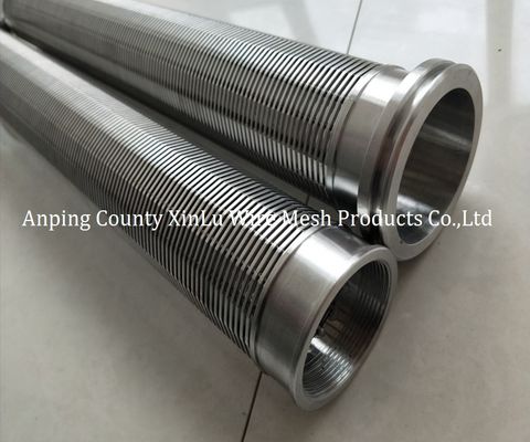 Diámetro industrial del grueso 50m m de Mesh Stainless Steel Screen Tube 5m m del filtro