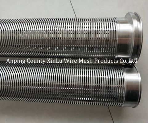Diámetro industrial del grueso 50m m de Mesh Stainless Steel Screen Tube 5m m del filtro
