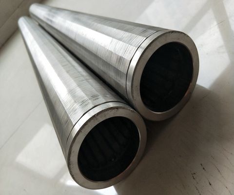 el filtro del tamiz de 89m m SS modificó el filtro para pozos continuo de la ranura para requisitos particulares