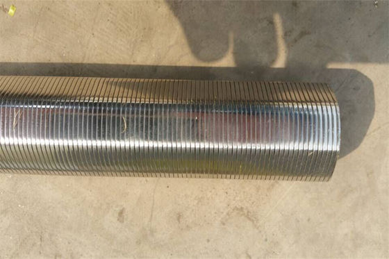 Alambre magnético de los elementos de pantalla de filtro de agua de Electropolished ningún V SS304 envolvió