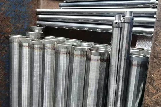 Alambre magnético de los elementos de pantalla de filtro de agua de Electropolished ningún V SS304 envolvió
