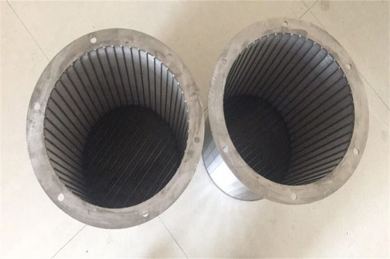 Alambre magnético de los elementos de pantalla de filtro de agua de Electropolished ningún V SS304 envolvió