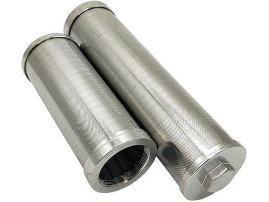 Tubo modificado para requisitos particulares moho anti de la pantalla de filtro de SUS316 Johnson Wedge Wire Screen DN 60m m