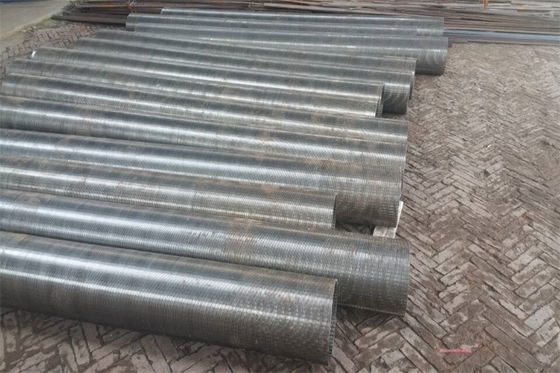 Pantalla de filtro de acero inoxidable 316 Johnson Wedge Wire Screens Customized de forma de V