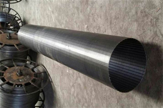 longitud continua AISI 316 Johnson Well Screen de la pantalla los 4m de la ranura de 0.1m m