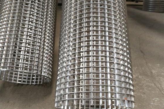 Tubo de acero a dos caras 2507 del alambre de la cuña que pule la longitud de acero inoxidable de los 2.5m