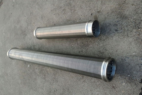 Ningunas pantallas magnéticas ERW Johnson Stainless Steel Well Screen del control de la arena
