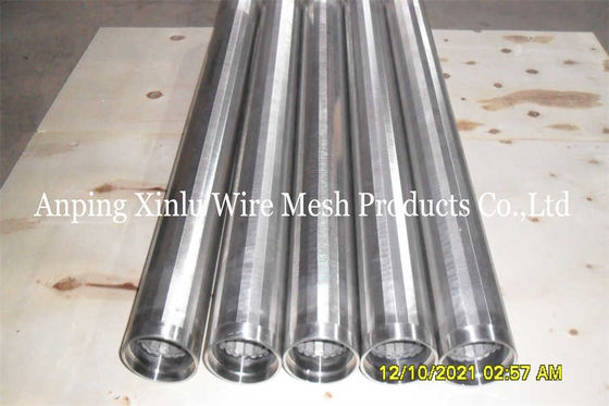 Ningunas pantallas magnéticas ERW Johnson Stainless Steel Well Screen del control de la arena