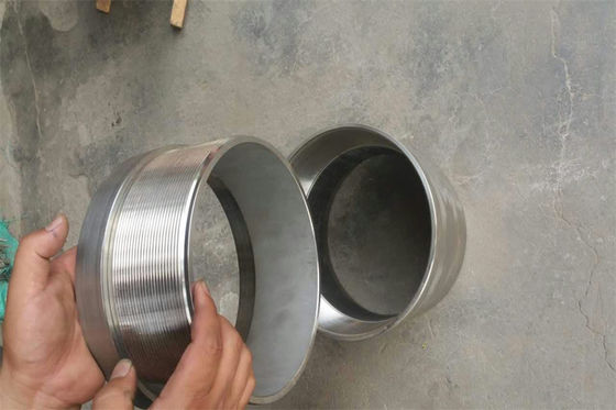 1 - 20 el tubo de perforación del agua del filtro para pozos AISI 304 del control de la arena de la pulgada modificó para requisitos particulares