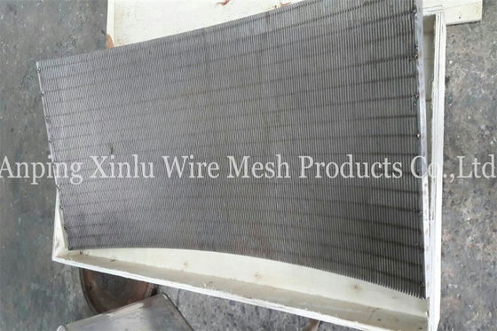 Johnson Static Sieve Bend Screen DSM Low Carbon Steel V Wire Screen