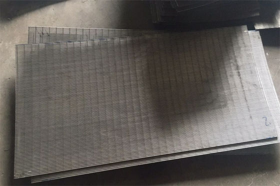 Pantalla de Juice Processing Static Wedge Wire de la pantalla de filtro del tamiz 304L de los SS 304