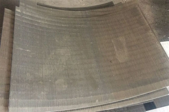 Pantalla de Juice Processing Static Wedge Wire de la pantalla de filtro del tamiz 304L de los SS 304