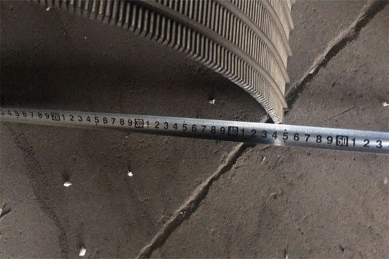 Ranura del alambre 0.6m m de la cuña de la pantalla de la curva del tamiz del filtro del arco para el equipo de las aguas residuales