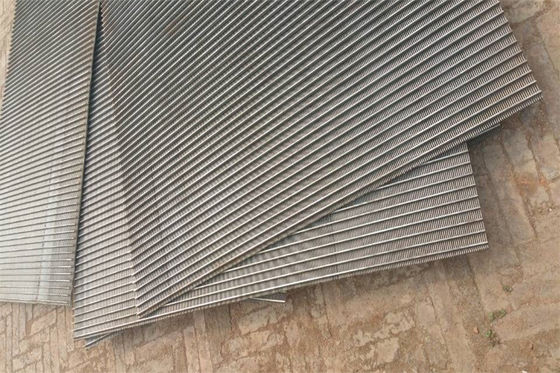 3 - el alambre de la cuña del grueso de 12m m que ralla rejilla plana artesona SS304L para la filtración