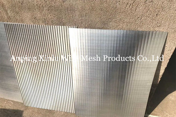 El alambre plano del metal de la pantalla de forma de V del panel soldó con autógena la reja de acero inoxidable 304