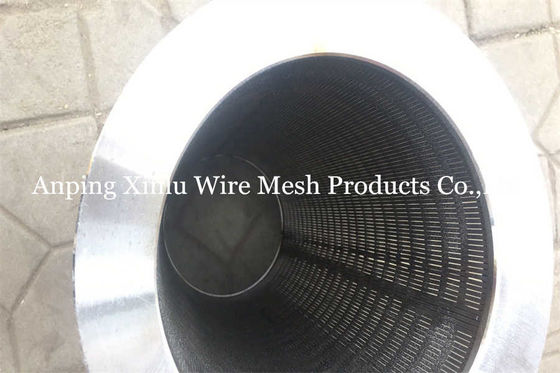 Alambre de acero inoxidable Mesh Filter Self Cleaning OD de forma de V 620m m del alambre 304L de la cuña