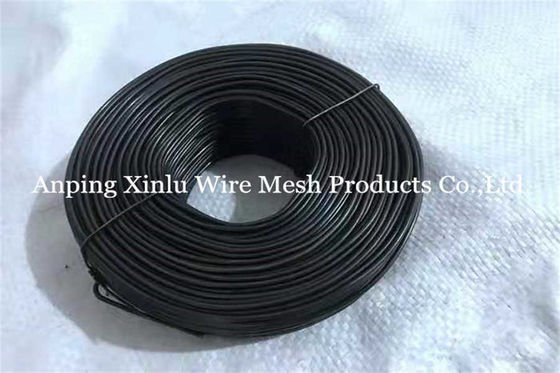 16 Gauge Negro Annealed Tie Wire Anticorrosión 1 mm - 2 mm de diámetro Doble Loop Rebar de unión de alambre