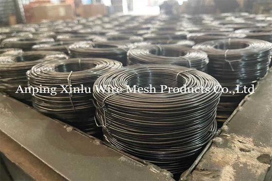 16 Gauge Negro Annealed Tie Wire Anticorrosión 1 mm - 2 mm de diámetro Doble Loop Rebar de unión de alambre