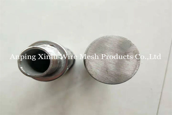 Pantalla de filtro de acero inoxidable roscada DN 53m m x G 3/4&quot; para el transporte de la resina