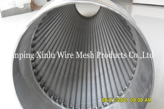 92kg/pcs Johnson Water Well Screen 6&quot; 5/8 con los alambres envueltos en AISI de acero inoxidable 304L