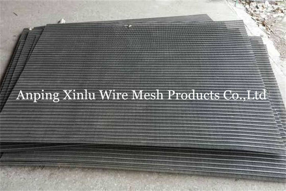 Soldadura de resistencia eléctrica ranurada de acero inoxidable de Vee Wedge Wire Screen Panel