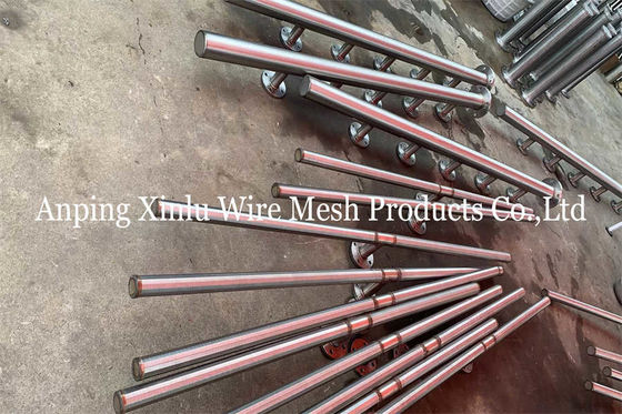 Asambleas DN32 219m m de los SS 316L Johnson Wedge Wire Lateral Pipe