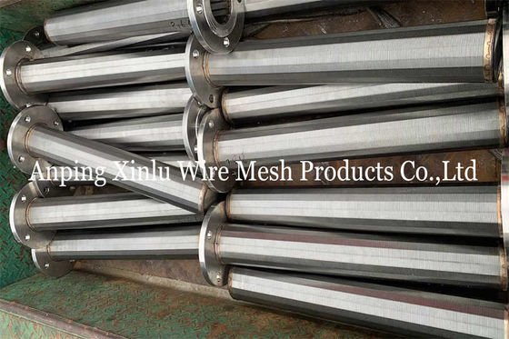 Asambleas DN32 219m m de los SS 316L Johnson Wedge Wire Lateral Pipe