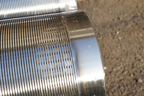 Johnson Stainless Steel Well Screen ningún tubo filtrante magnético del alambre de la cuña